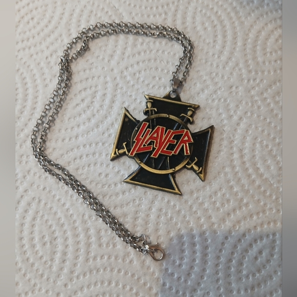 Slayer Band Necklace Metal Music Accessories Pendant - Picture 7 of 7